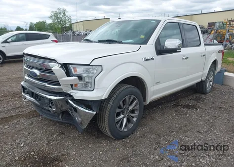 2017 Ford F-150 Lariat из США, поврежденный, VIN 1FTEW1EG2HFB88870